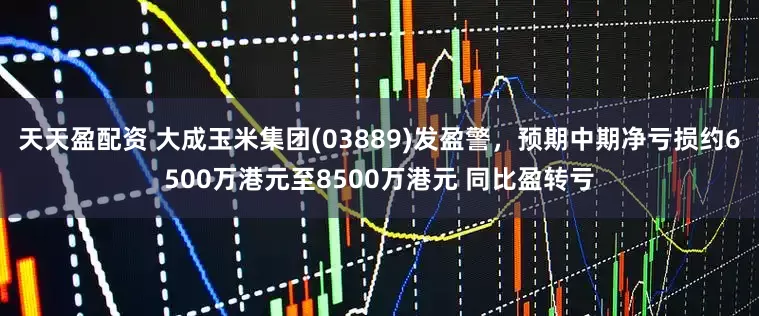 天天盈配资 大成玉米集团(03889)发盈警，预期中期净亏损约6500万港元至8500万港元 同比盈转亏