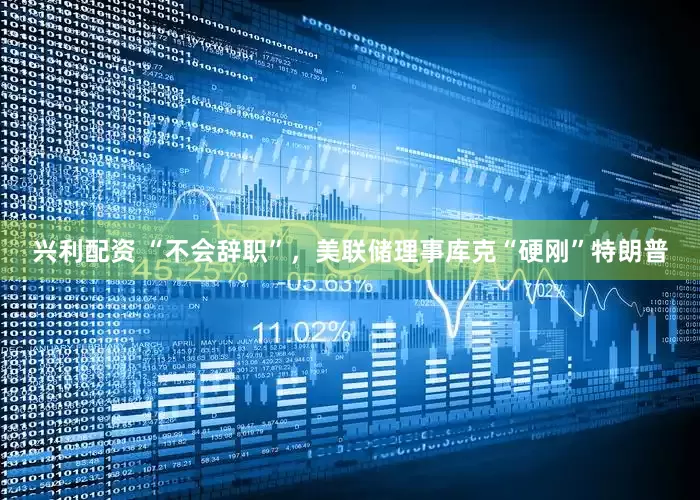兴利配资 “不会辞职”，美联储理事库克“硬刚”特朗普